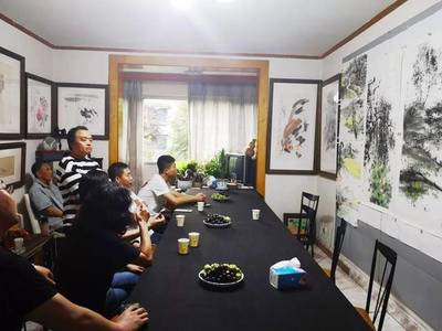 水墨·郫都創(chuàng)作交流會在醉荷堂藝術(shù)工作室圓滿召開，共繪新時代文化圖景